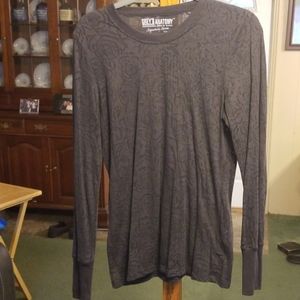 Grey's Anatomy rose sheer long sleeved shirt